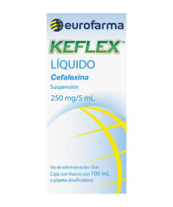 KEFLEX LIQUIDO 250MG C/PIPETA