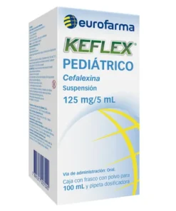 KEFLEX LIQUIDO PED 125MG C/PIPETA