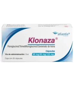 KLONAZA 80/80/125 MG 20 CAPS