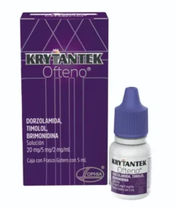 KRYTANTEK OFTE20/2MG GTS 5 ML