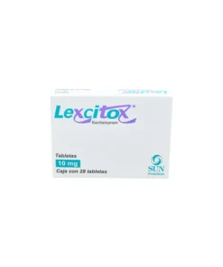 LEXCITOX 10 MG 28 TAB