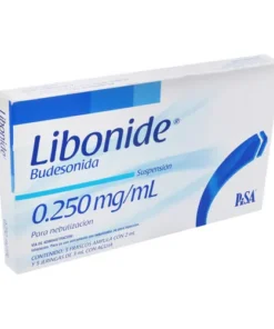 LIBONIDE 0.250MG/2ML 5FA C/5JGA 3ML