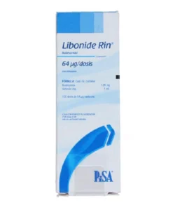 LIBONIDE RIN 1.28MG 120DOSIS 64MCG