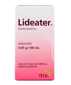 LIDEATER .05G/100ML JBE FCO 60 ML