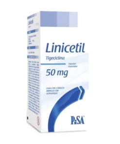 LINICETIL 50MG SOL INY FA 1