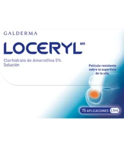 LOCERYL 5% SOL 2.5 ML