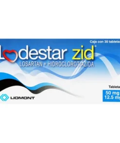 LODESTAR ZID 50/12.5MG 30 TAB REC