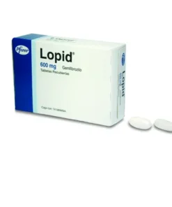 LOPID 600 MG BLIST 14 TAB