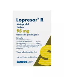LOPRESOR R LP 95 MG 30 TAB
