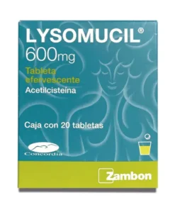 LYSOMUCIL 600 MG 20 TAB EFERV