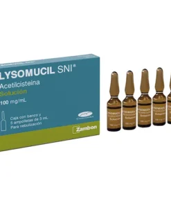 LYSOMUCIL SNI 100MG SOL 5X3ML AMP