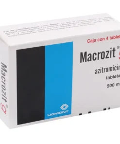 MACROZIT G 500 MG 4 TAB
