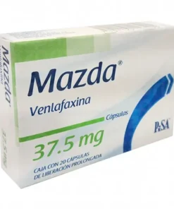 MAZDA 37.5 MG 20 CAPS