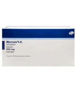MERREM I.V. 500MG SOLINY 10FA PVO