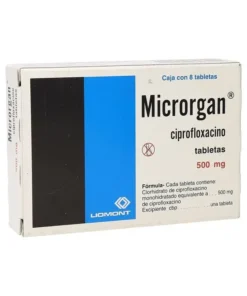 MICRORGAN 500 MG 8 TAB