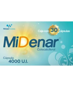 MIDENAR 4000 UI 30 CAPS