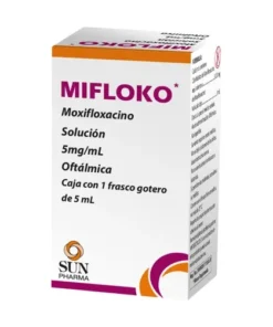 MIFLOKO 5 MG SOL OFT FCO GOT 5ML