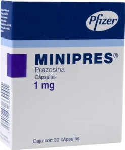 MINIPRES 1 MG 30 CAPS