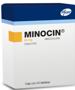 MINOCIN 50 MG BLIST 24 TAB