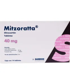 MITZORATTA 40 MG 14 TAB
