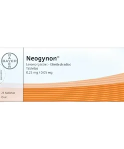 NEOGYNON 0.25/0.05MG 21 TAB