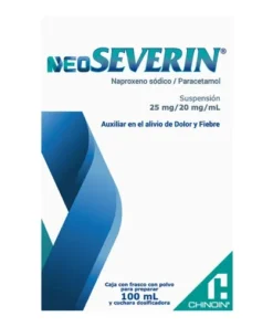 NEOSEVERIN 25/20MG SUSP PVO 100ML