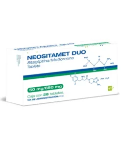 NEOSITAMET DUO 50/850MG 28 TAB