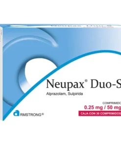 NEUPAX DUO-S 0.25/50 MG 30 CPR