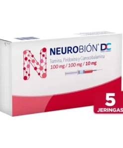 NEUROBION 10 MG SOL INY 5 JER