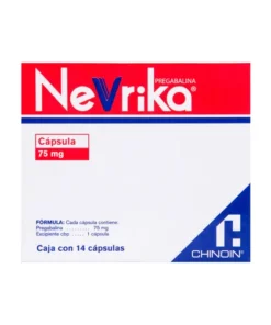 NEVRIKA 75 MG 14 CAPS