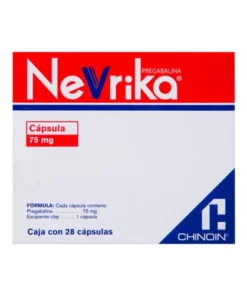 NEVRIKA 75 MG 28 CAPS