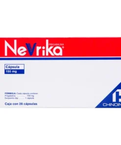 NEVRIKA 150 MG 28 CAPS