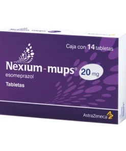 NEXIUM-MUPS 20 MG 14 TAB