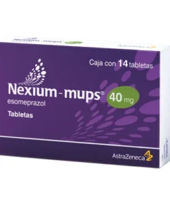 NEXIUM-MUPS 40 MG 14 TAB