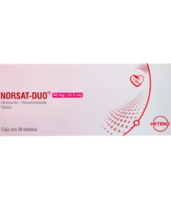 NORSAT-DUO 40/12.5 MG 28 TAB