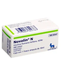 NOVOLIN-N 100 U VIAL AMP 1X10ML