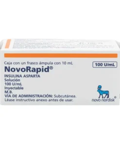 NOVORAPID VIAL 100 UI 10 ML