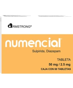 NUMENCIAL 50/2.5 MG 60 TAB
