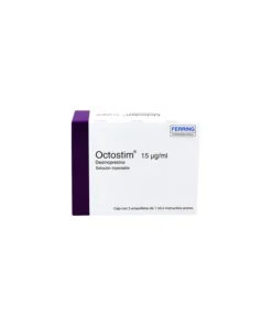 OCTOSTIM 15MCG SOL INY 5X1 ML AMP