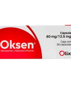 OKSEN 80/12.5MG 30 CAPS