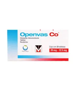 OPENVAS CO 20/12.5MG 28 TAB