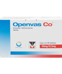 OPENVAS CO 40/12.5MG 28 TAB