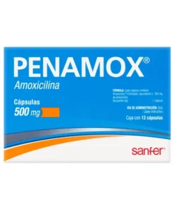 PENAMOX 500 MG 12 CAPS