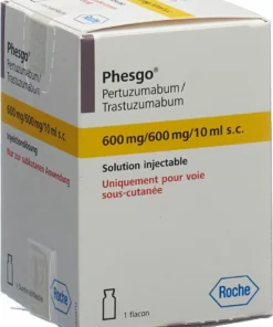 PHESGO 600/600MG SOL INY FA 10ML