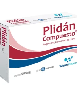 PLIDAN COMP10/125 MG 20 GRAG