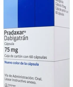 PRADAXAR 75 MG 60 CAPS