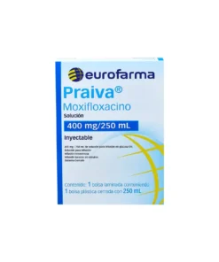 PRAIVA 400 MG SOL INY BSA 250 ML