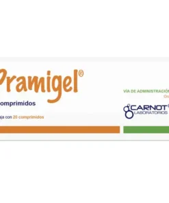 PRAMIGEL 10/200/50 MG 20 CPR