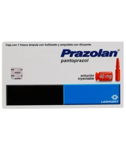 PRAZOLAN 40 MG SOL INY 10 ML