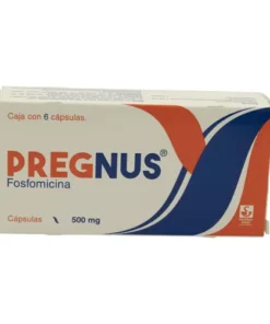 PREGNUS 500 MG 6 CAPS
